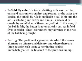 Field Fly Field of play | PPTX