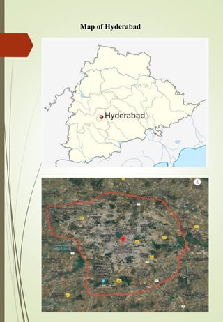Map of Hyderabad
 