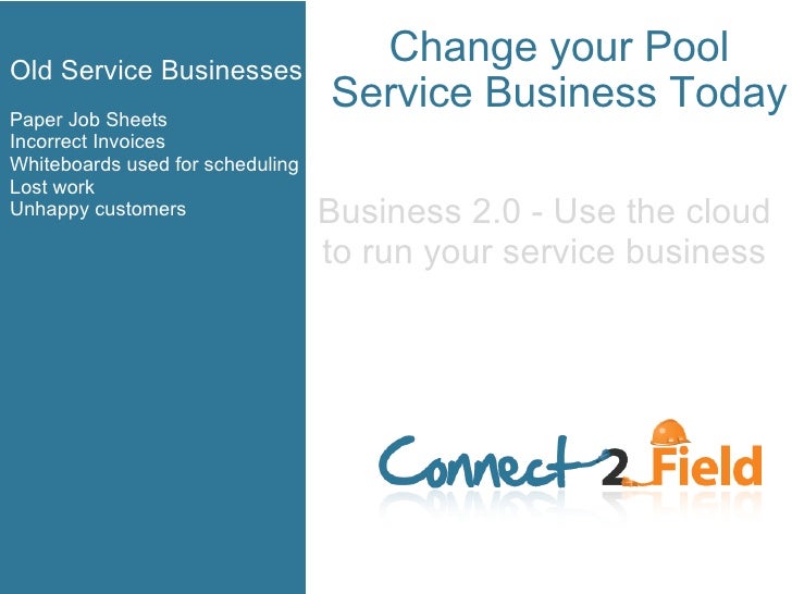 Field Service Software for Pool Service Businesses