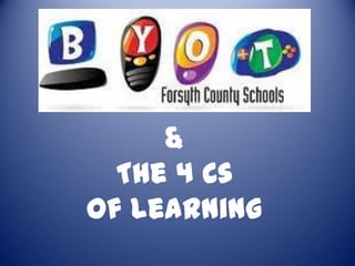 &
The 4 Cs
of Learning

 