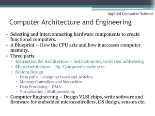 Fields in computer science | PPT