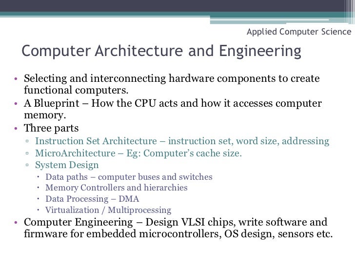 Fields in computer science