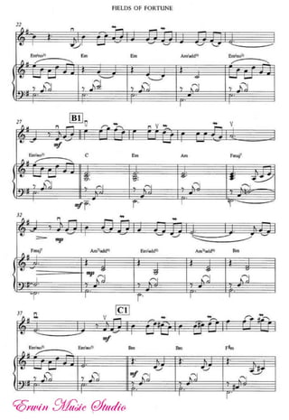 Fields of fortume violin