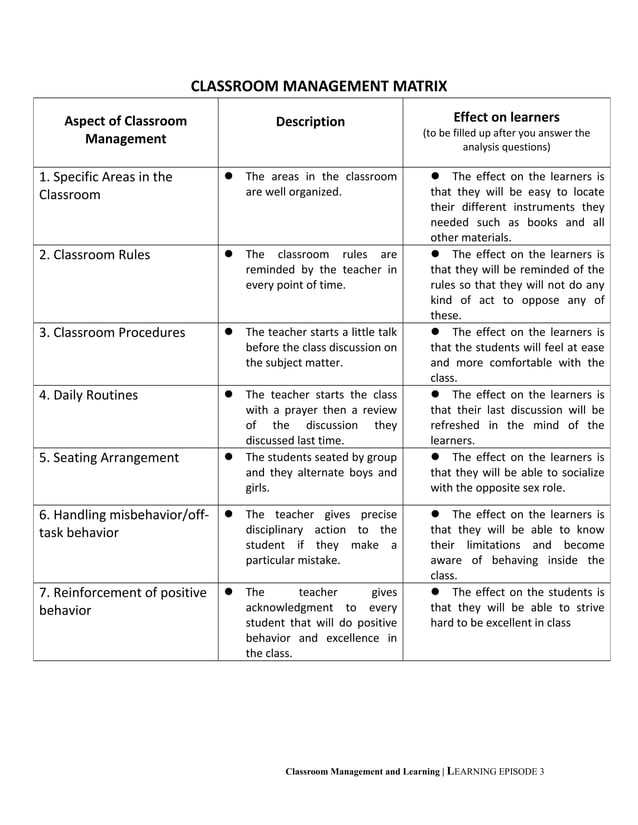 Field study 1 episode 3