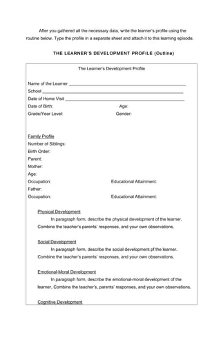 Field study 1(episode 4) | PDF