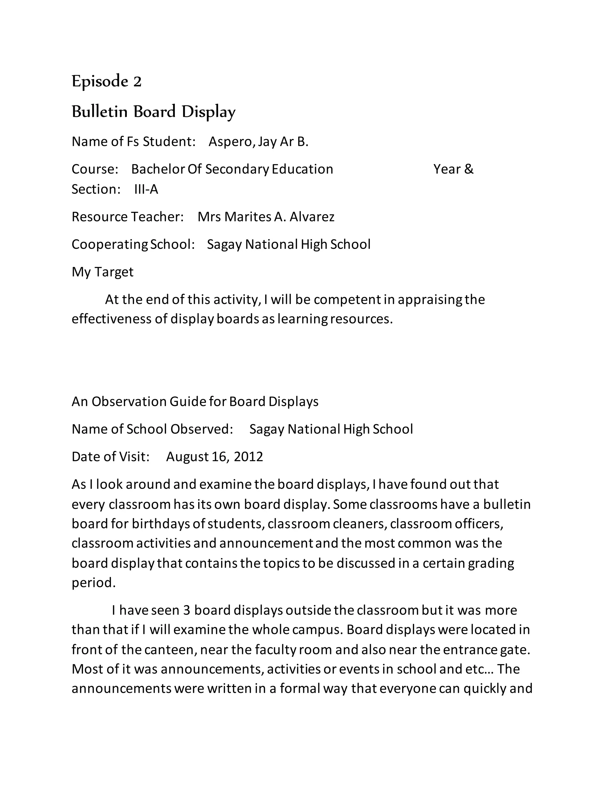 Field study 3 anwsers | DOCX