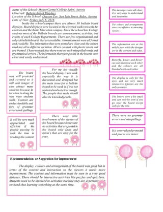 Field study 3 episode 2 | PDF