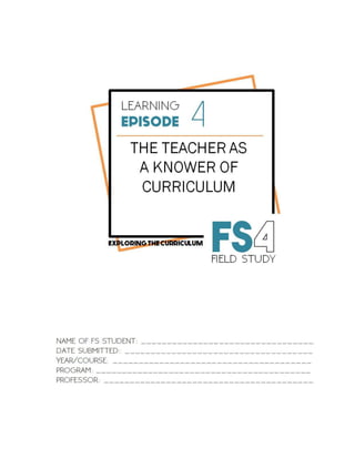 Field study 4 (Episode 4)