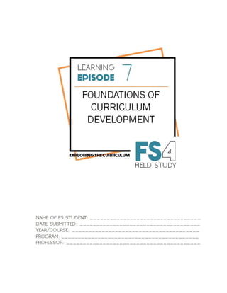 Field study 4 (Episode 7)
