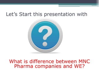 Pharma/Medical Represnative training