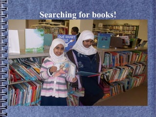 Searching for books!