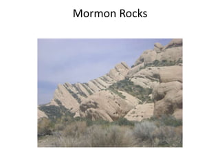 Mormon Rocks 
