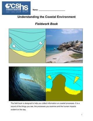 Coastal Fieldwork Booklet | PDF