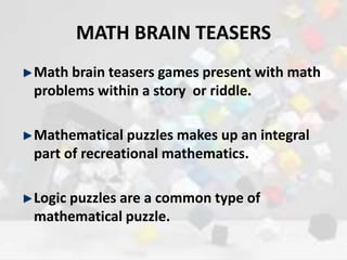 Field trips and games | PPTX