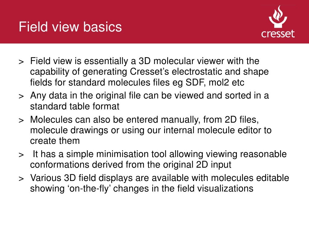 Fieldview guide part 1 the viewer