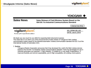 Page 18
Divulgação Interna (Sales News)
 