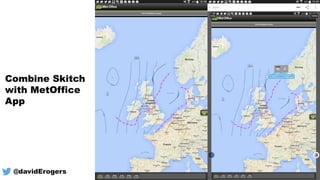 Combine Skitch
with MetOffice
App
@davidErogers
 