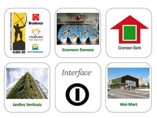 Grameen Danone




Jardins Verticais                    Wal-Mart
 