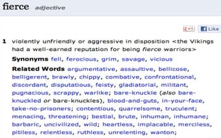What Makes Fierce Members Leave?
 
