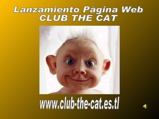 www.club-the-cat.es.tl Lanzamiento Página Web CLUB THE CAT 