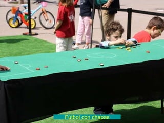 Fútbol con chapas 