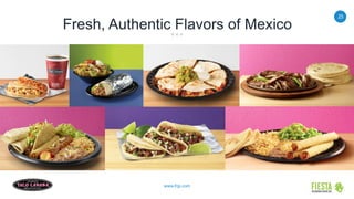 25
www.frgi.com
Fresh, Authentic Flavors of Mexico
 