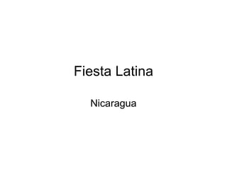 Fiesta Latina Nicaragua 