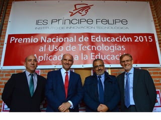 PRESENTACIÓN  DE LA PLATAFORMA "TIC. TODO EN UN CLICK" PREMIO NACIONAL DE EDUCACIÓN 2015