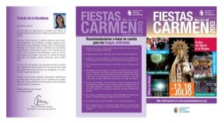 Fiestas del Carmen. Pozuelo de Alarcón 2013