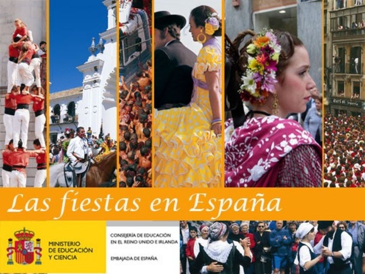Las Fiestas En Espana calendario fiestas populares españa