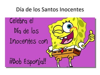 Día de los Santos Inocentes 