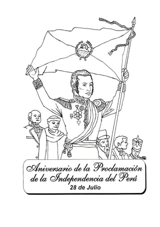 FIESTAS PATRIAS - PERÚ IMPRIMIR