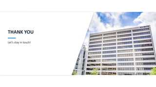 Let’s stay in touch!
THANK YOU
 