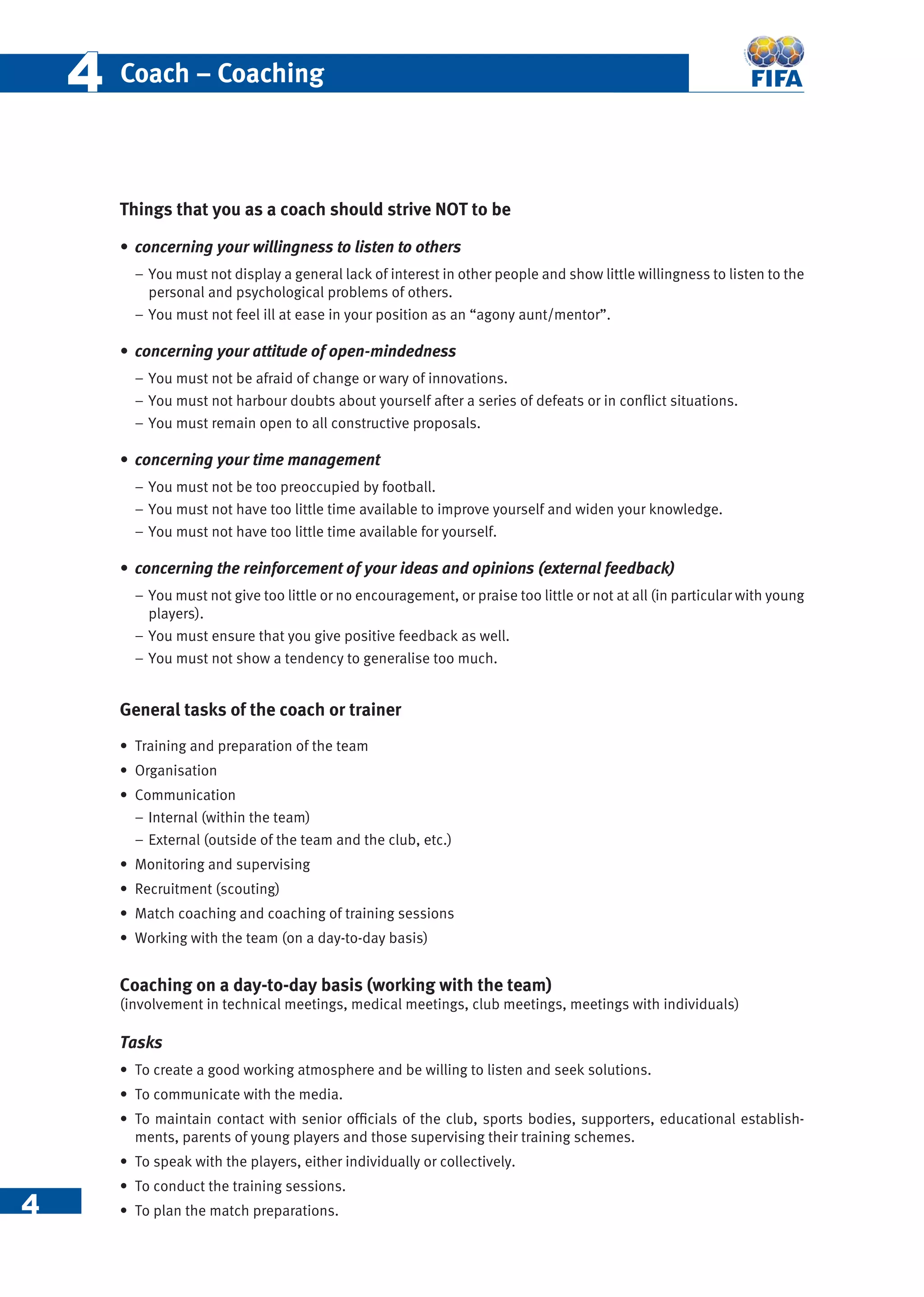 Fifa coaching-manual | PDF