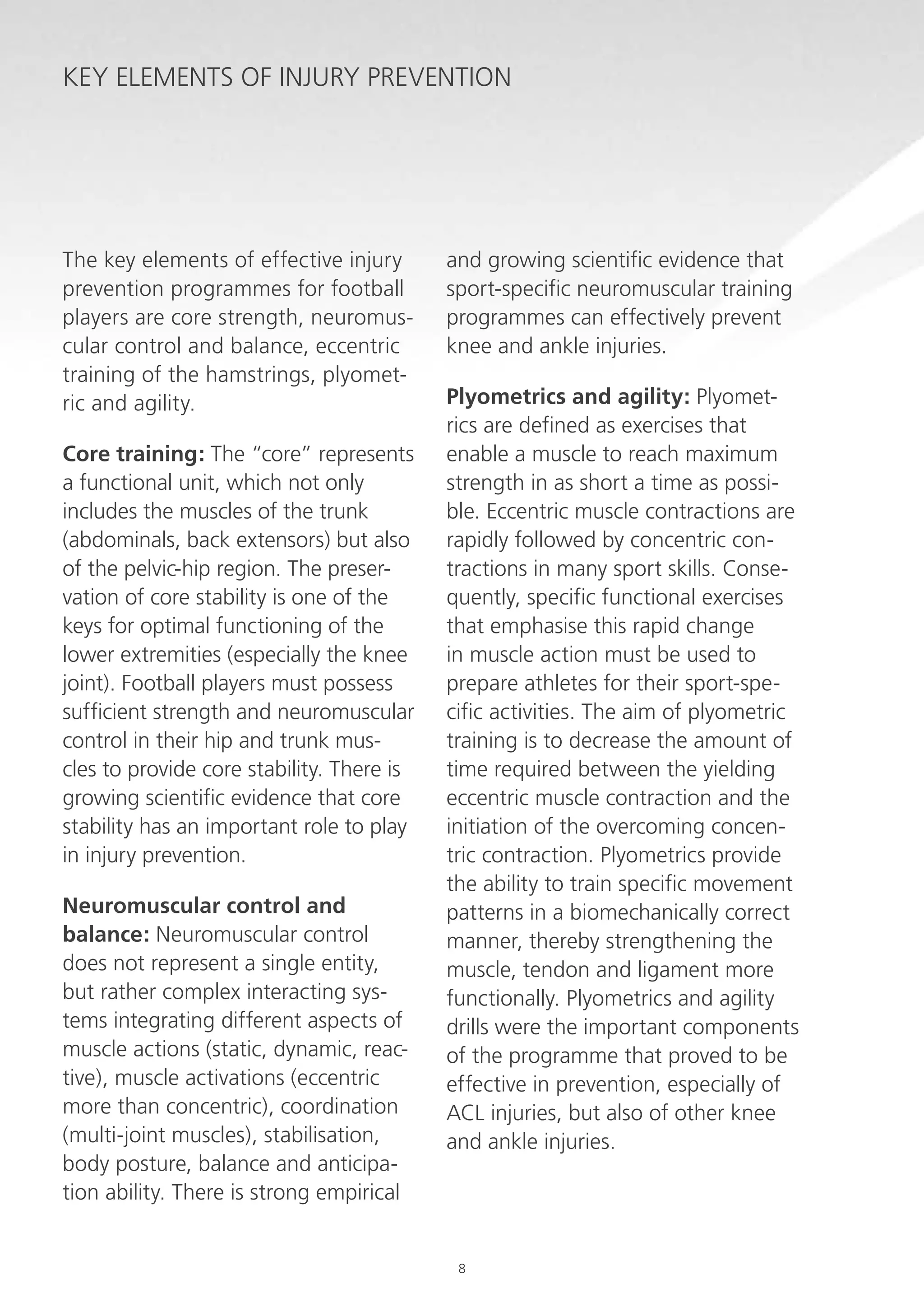 Fifa 11+: Warm-Up to Prevent Injuries | PDF