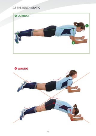 7.1 The Bench sTATic
cOrrecT

1

2

WrONG

31

 