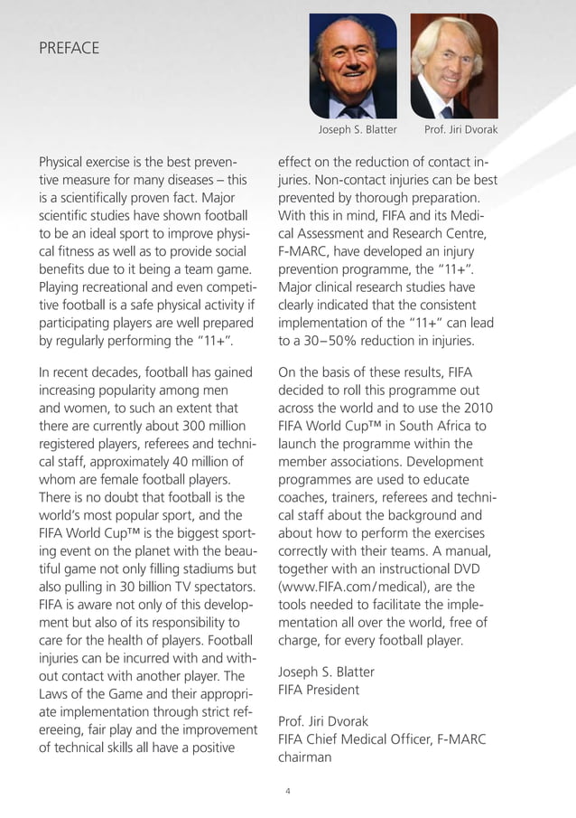 Fifa 11.pdf Fifa 11+: Warm-Up to Prevent Injuries | PDF