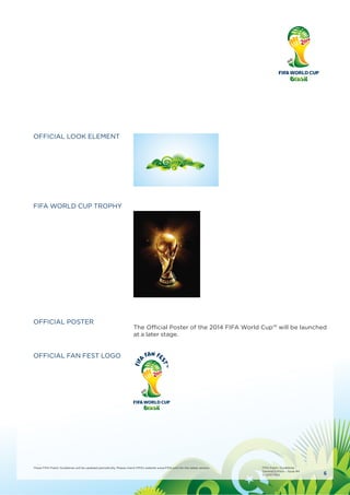 Fifa 2014 trademark guidelines