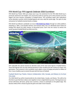 FIFA Legends Celebrate 2026 Countdown.docx