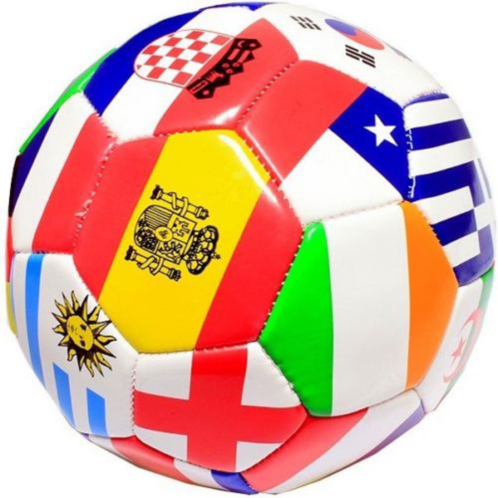 Fifa world cup full size soccer ball international country flags offi…