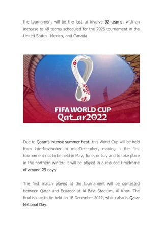 2022 FIFA World Cup - Wikiwand