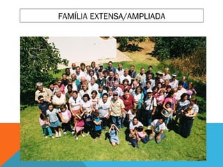 FAMÍLIA EXTENSA/AMPLIADA
 