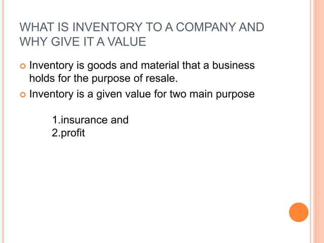 FIFO and LIFO | PPTX