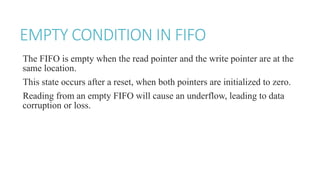 Comprehensive Overview of FIFO Memory: Types, Operations, and Verilog ...