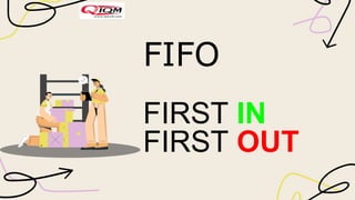FIFO
FIRST IN
FIRST OUT
 