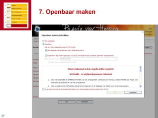 2727
7. Openbaar maken
 