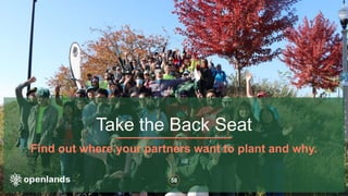 Take the Back Seat
Find out where your partners want to plant and why.
58
 