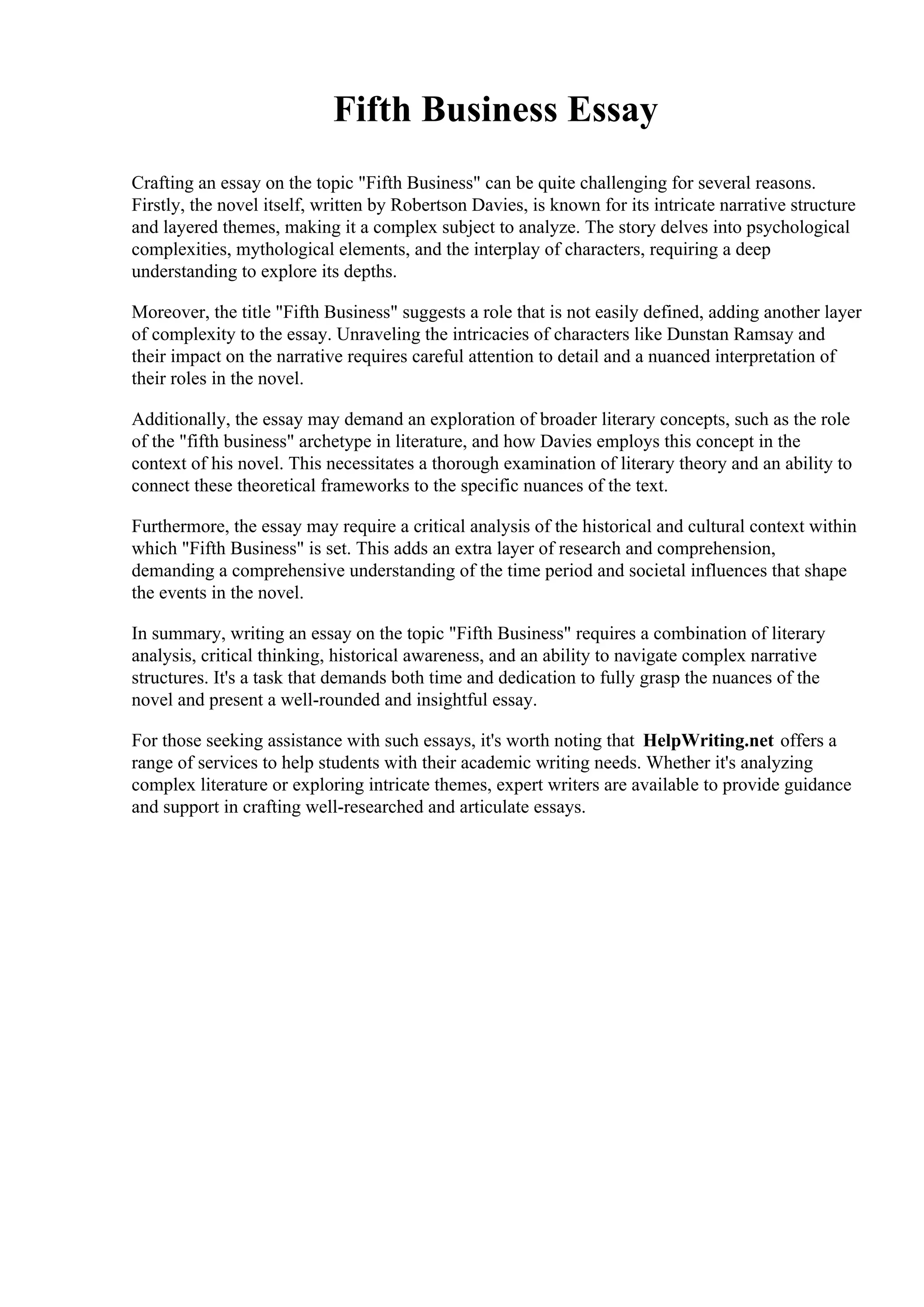 Fifth Business Essay.pdf