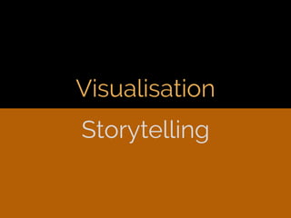Fifth Elephant 2014 talk - Crafting Visual Stories with Data
