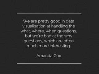 Fifth Elephant 2014 talk - Crafting Visual Stories with Data